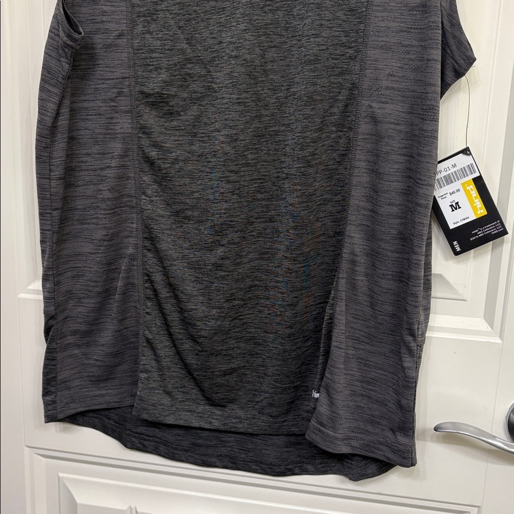 NWT Hind Charcoal Gray Running Top‎ - Picture 3 of 9